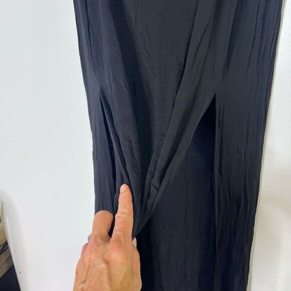 SHEIN Curve Black Long Maxi Skirt - Picture 2 of 6